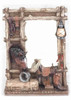  Cowboy Hat Boots Rope, Lantern Gear etc Old West Look a 3D 3 inches out frame hold a 4 x 6 Photo 11 x 13 overall TOP SELLER