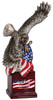 10 1/4" Eagle and Flag on Resin Base Patriotic Product