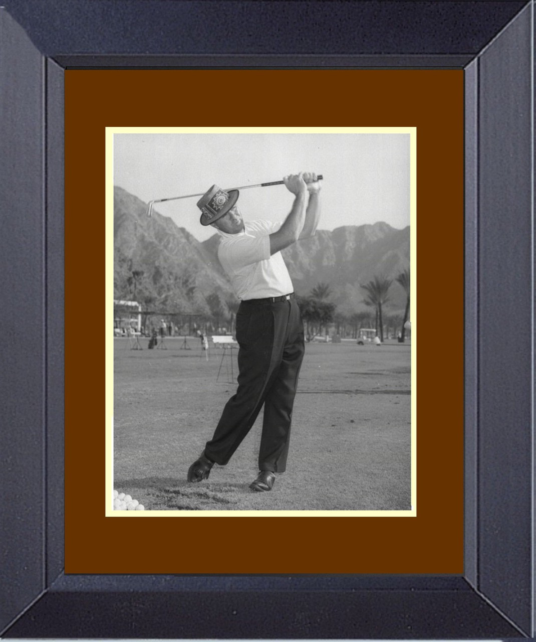 Golf Legend Sam Sneed   Framed Print