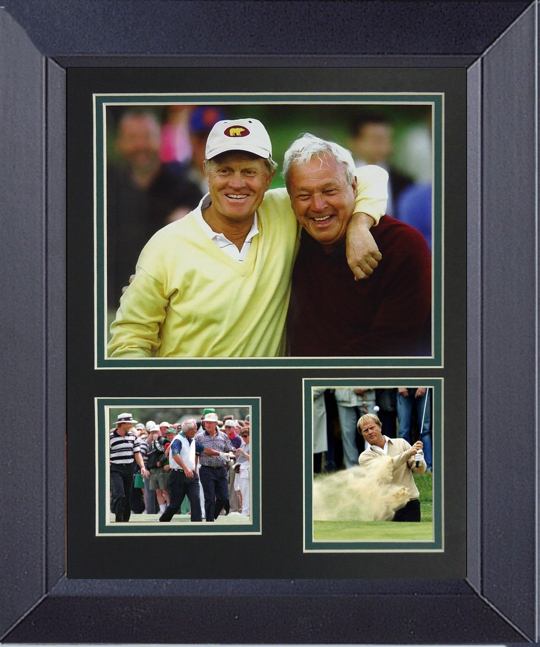 Jack Nicklaus Arnorl Palmer Golf Legends   Framed Print