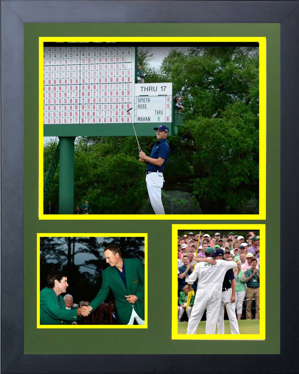 Jordon Speath First Masters Win Golf   Framed Print