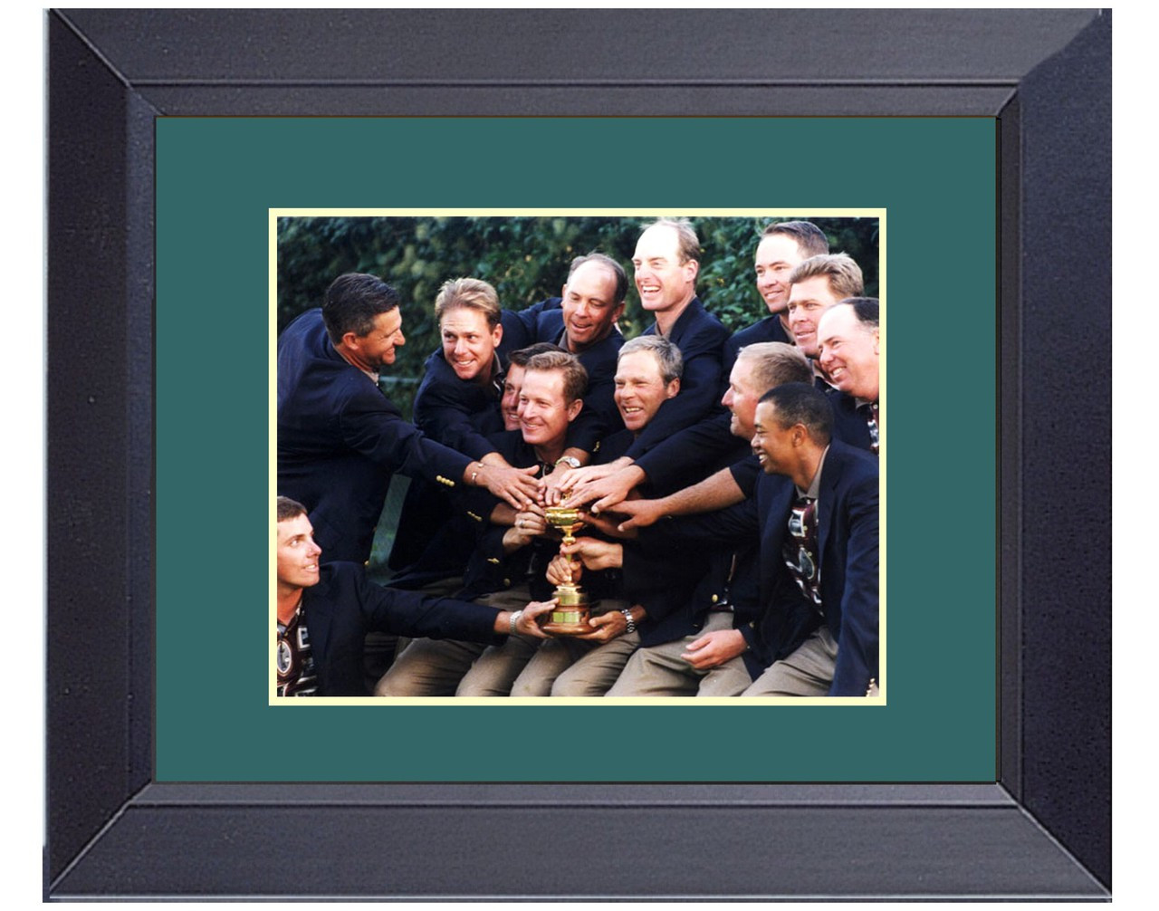 U.S. Ryder Cup Champs Team Photo Framed Golf Wall Décor Art 14 x 17 Framed Print