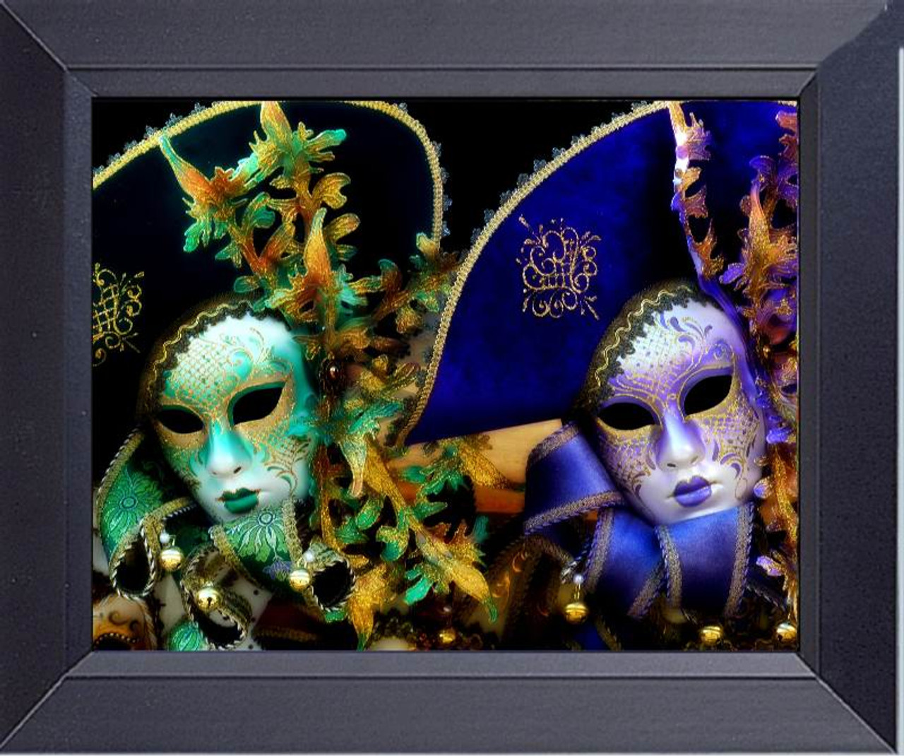 Venetian Masks Italian Style Art Framed Art Photograph Print Framed Print