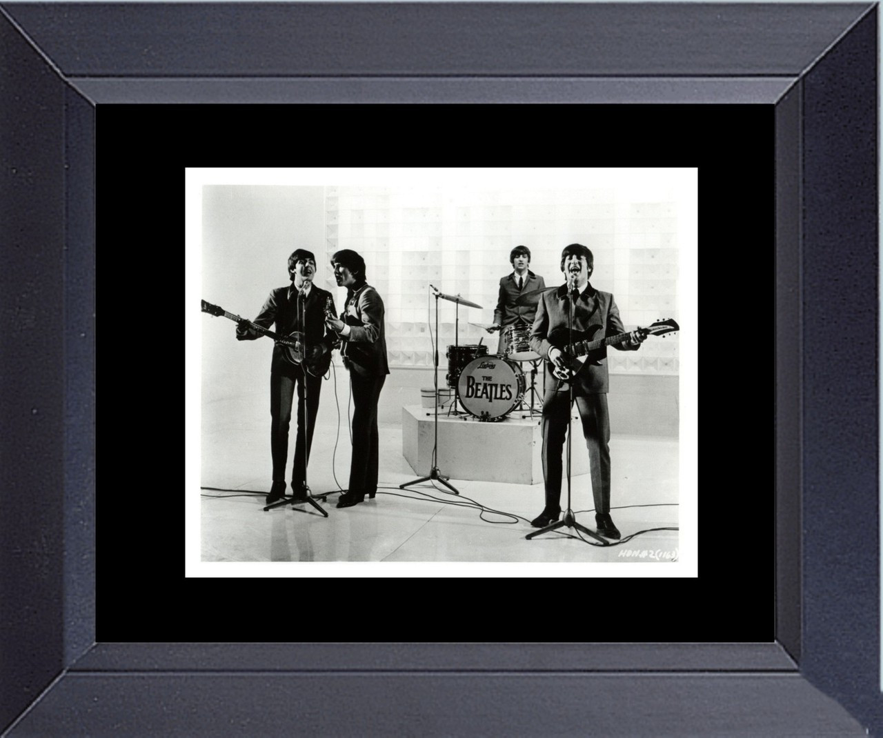 Beatles On The Ed Sullivan Show 1964 Framed Print