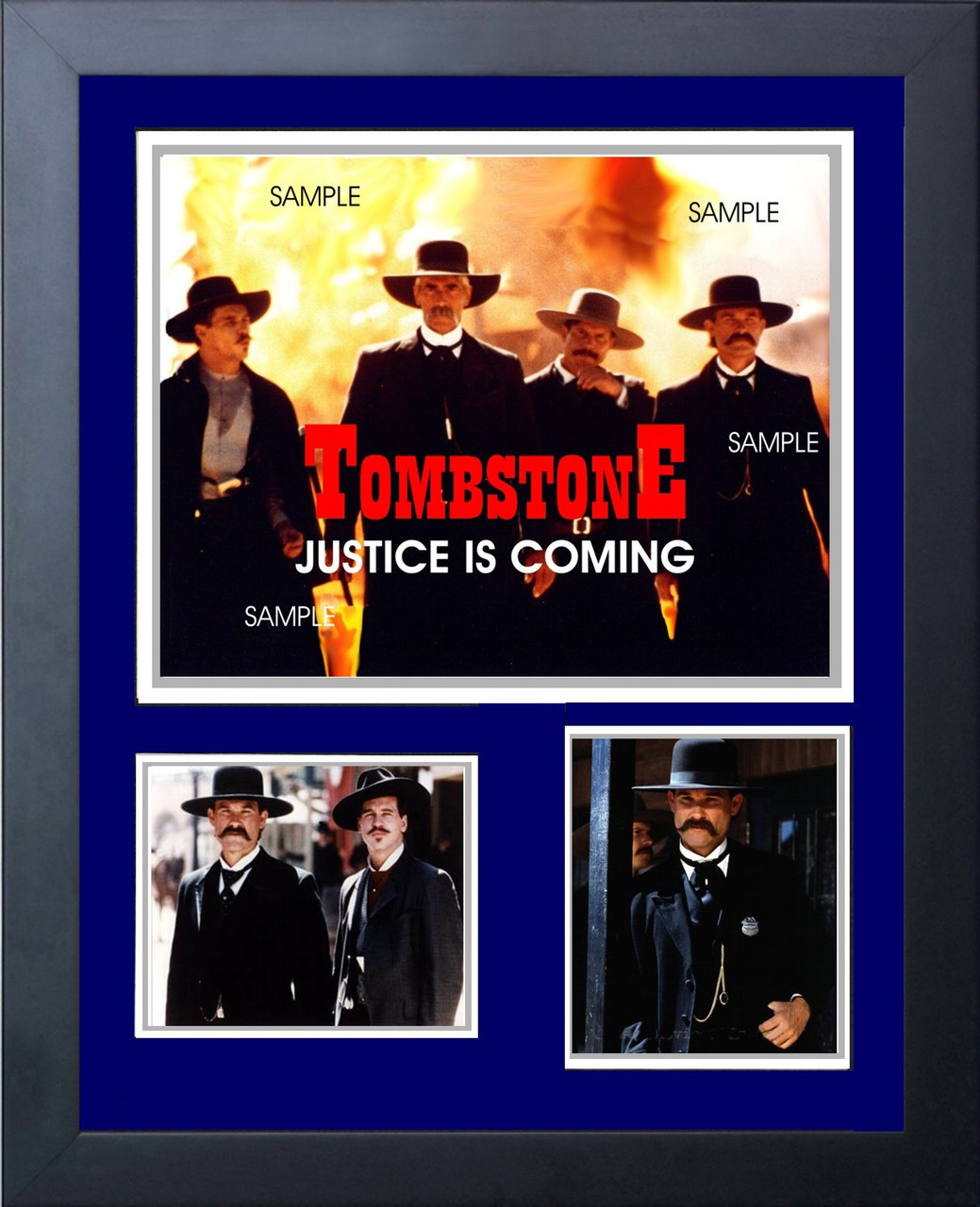 NEW Tombstone Justice Is Coming Framed Print