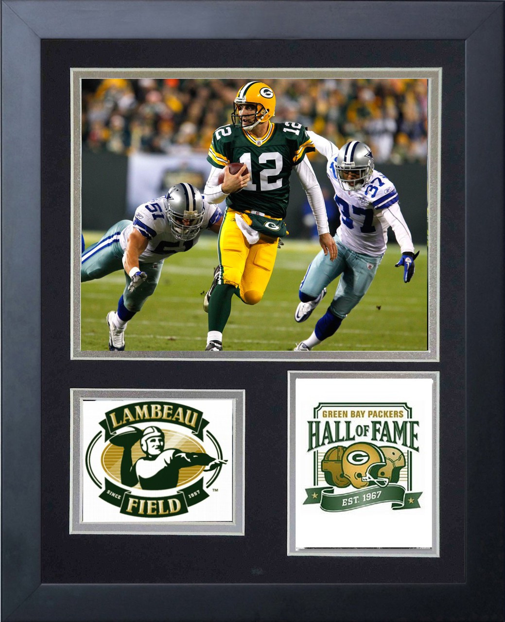 Aaron Rogers Green Bay Packers Framed Print