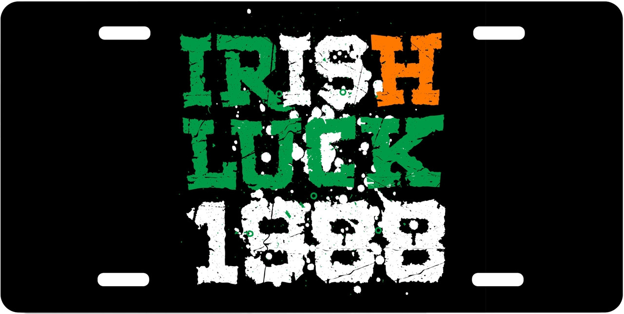 The Luck Of The Irish 1888 Motivational