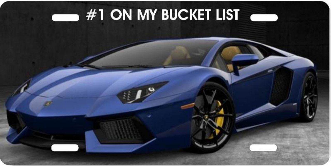 Blue Lamborghini No. 1 On My Bucket List  Auto