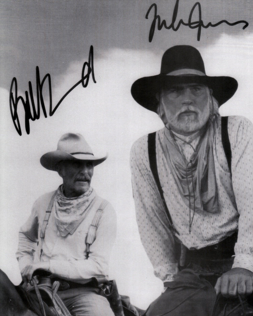 Lonesome Dove Photo Gus & Call Sign Reproduction Photo 8  x 10  Photo