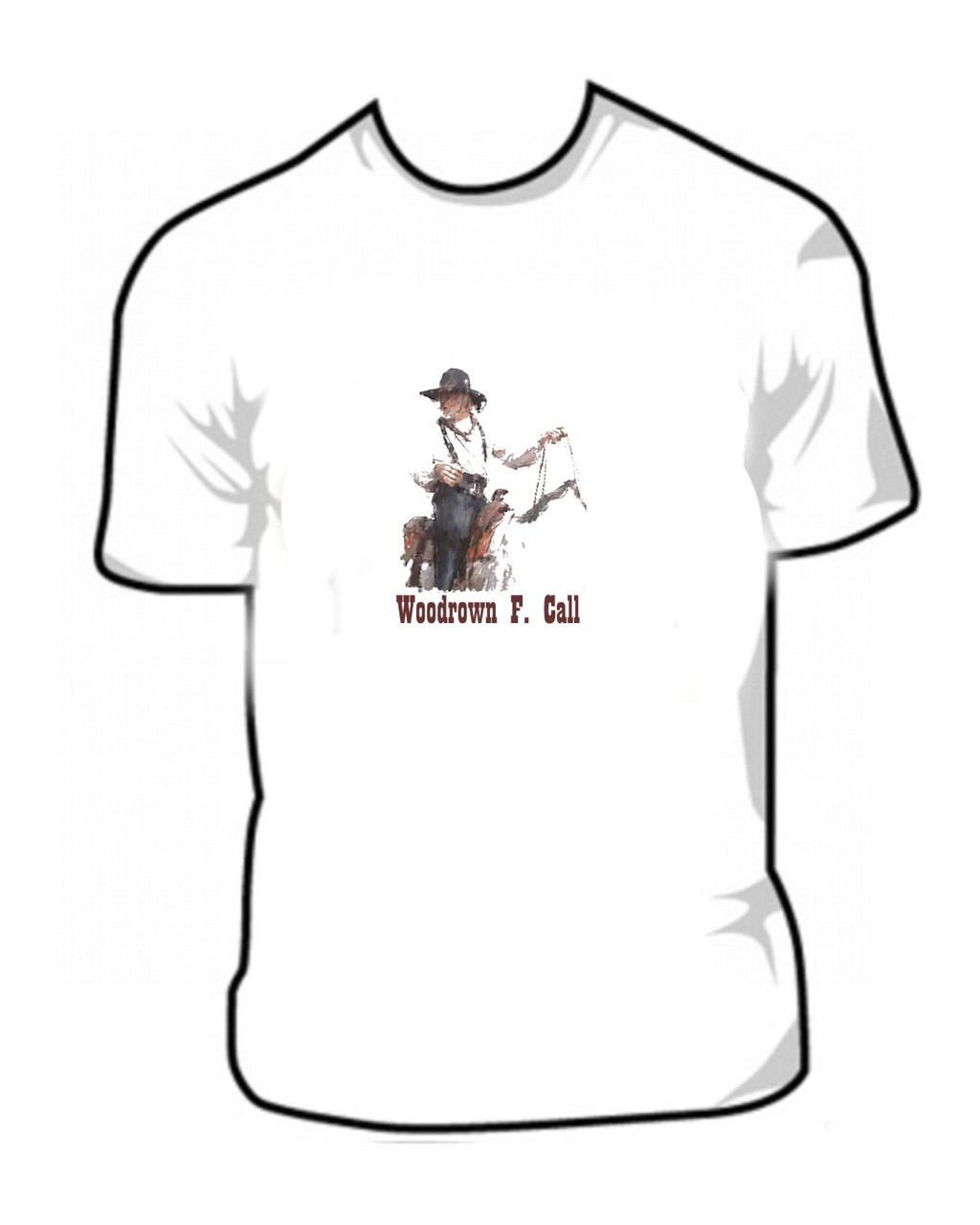 . Lonesome Dove Captain Call T Shirt