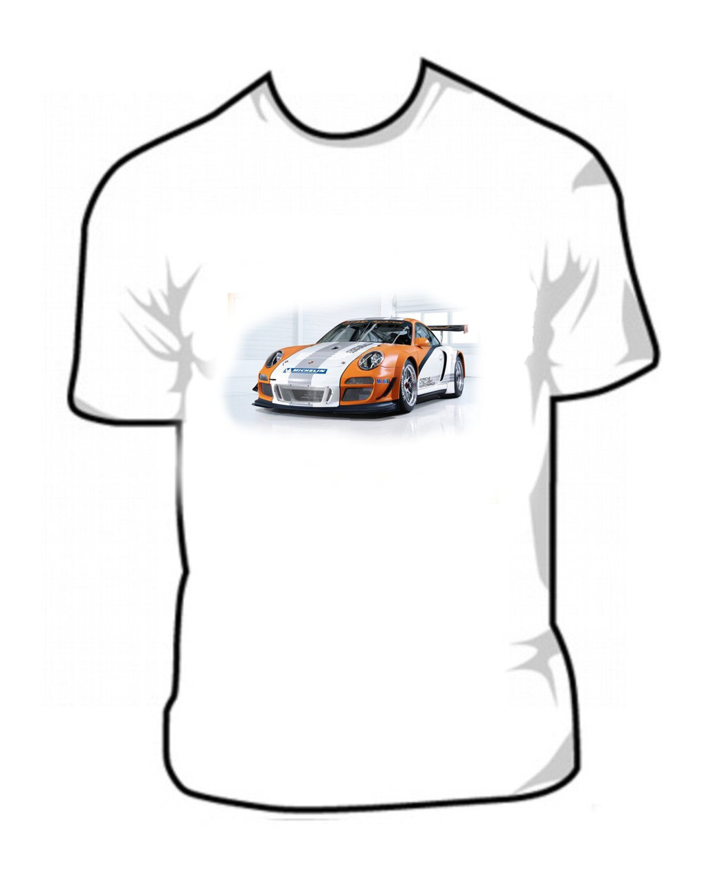 Porsche-911-Gt3_R_Hybrid T Shirt