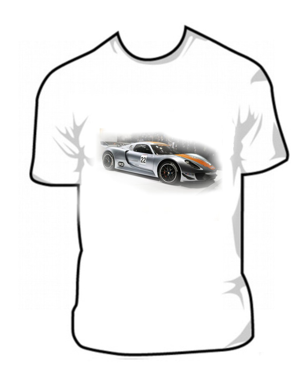 Porsche-918-Rsr-Hybrid-Race-Car T Shirt