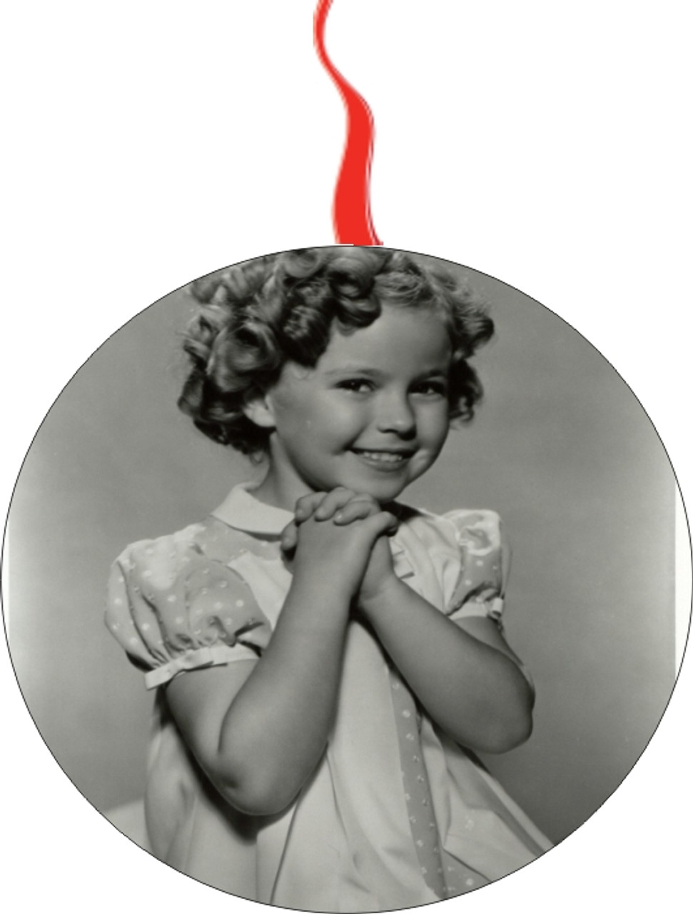 Shirley Temple Christmas  Ornament