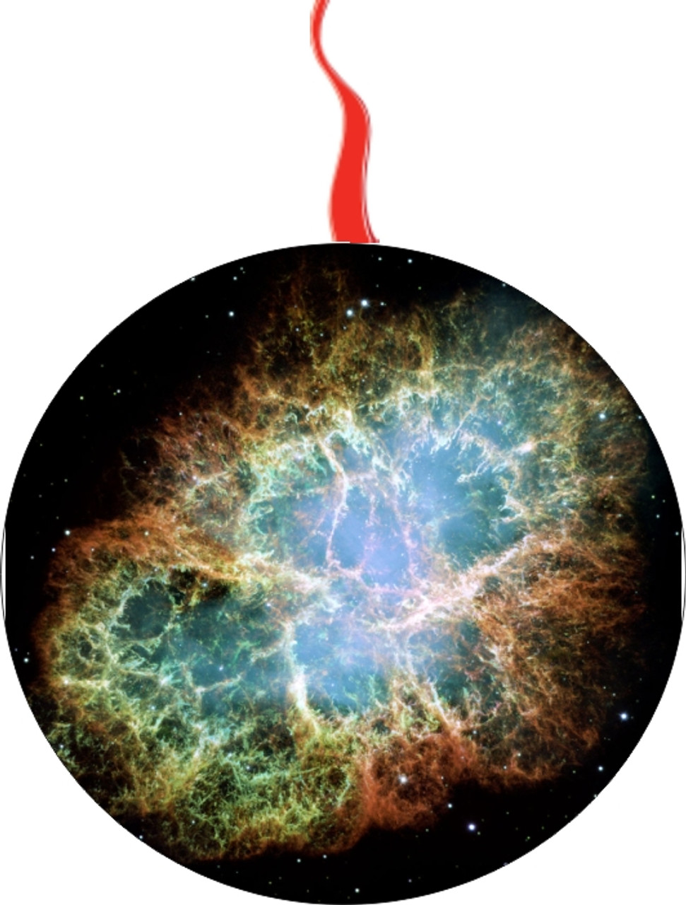 2010-Hubble-Space-Telescope-Advent-Calendar Christmas  Ornament