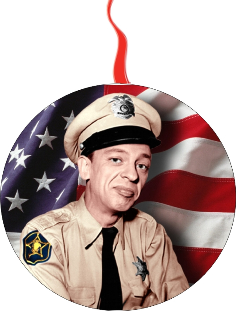 Barney  Fife Andy Griffith Christmas  Ornament