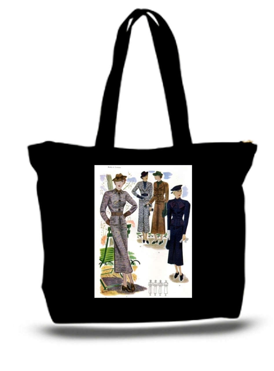 XXL Tote Bag Womens Clothing Patterns Fashions 1931