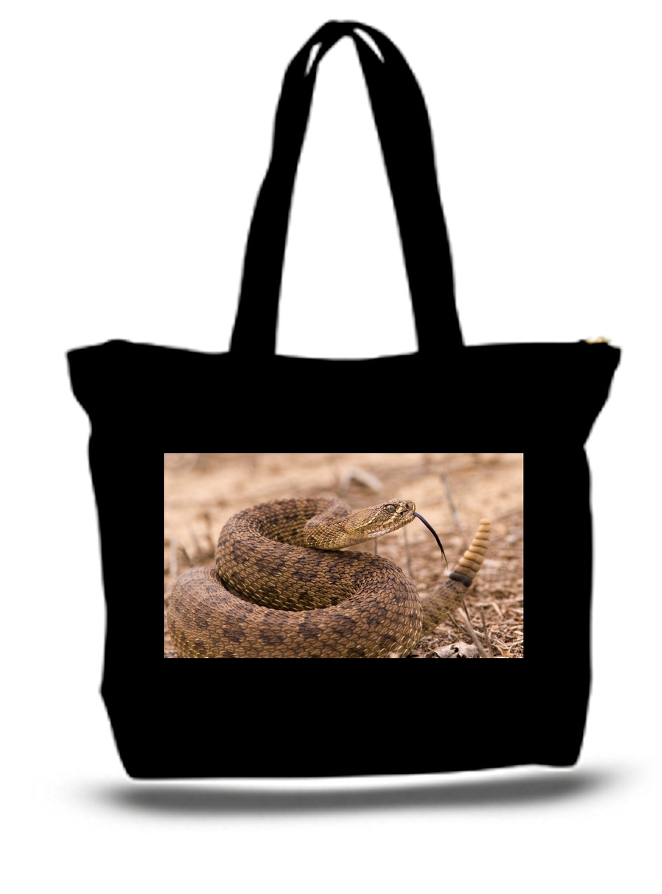 XXL Tote Bag Rattlesnake