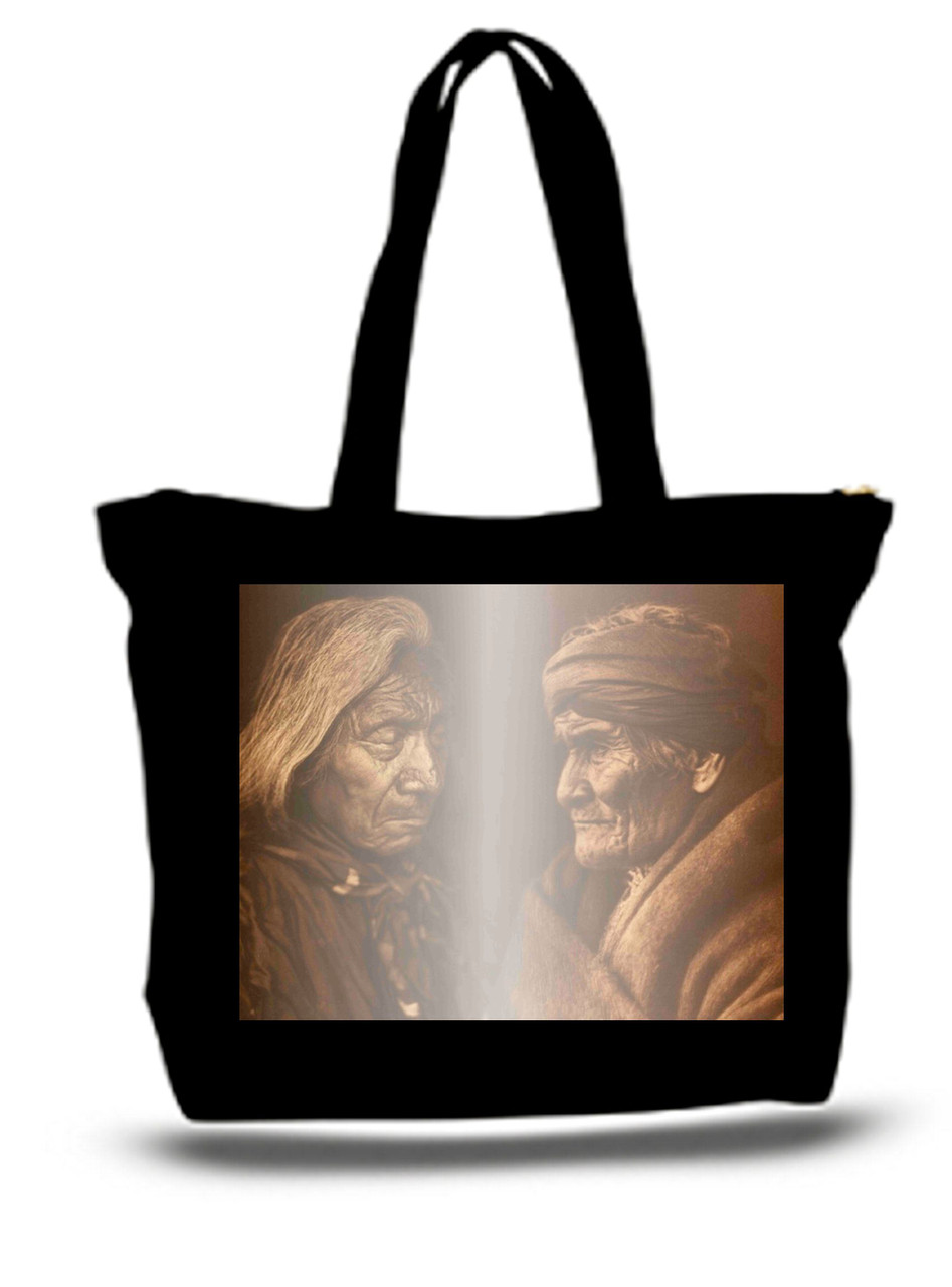 Geronimo  Tote Bags