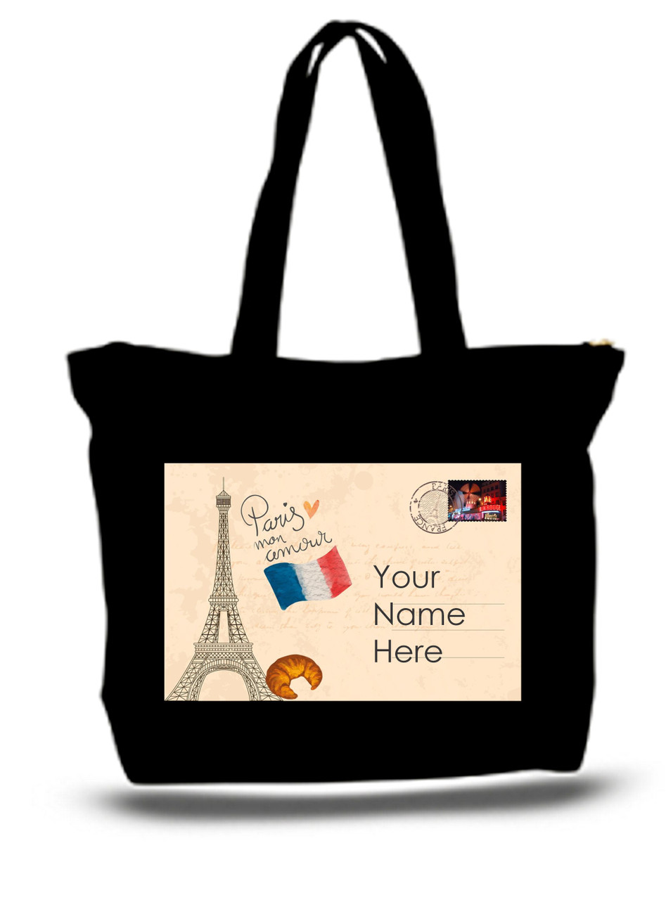 Master City and State Skyline Watercolor Tote Bags