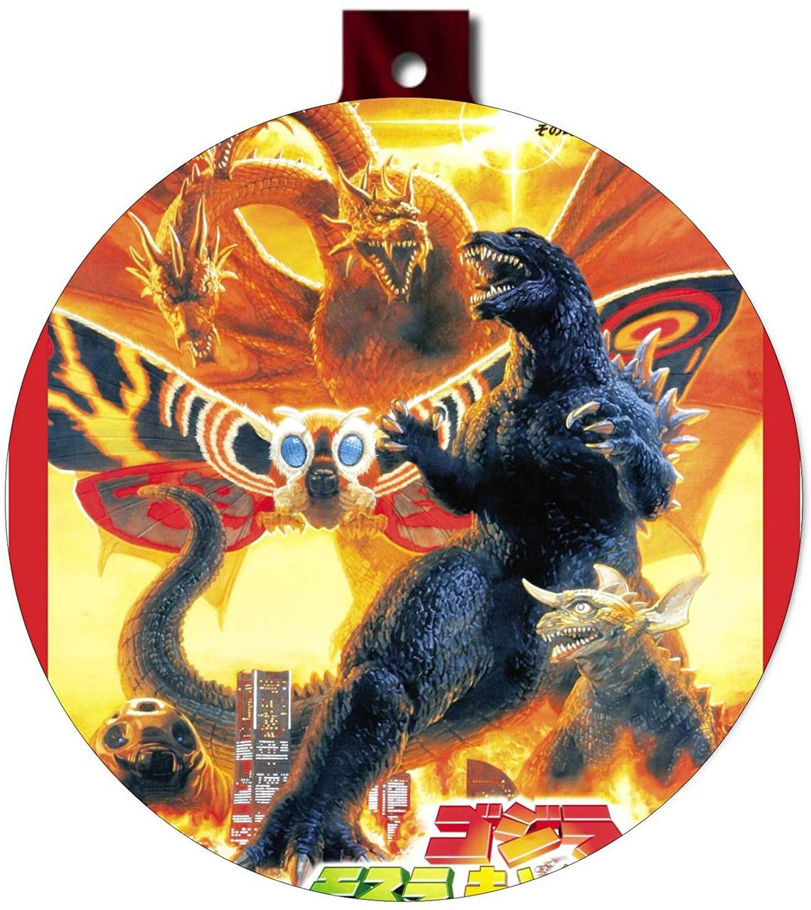 Godzilla 6 Christmas Ornament