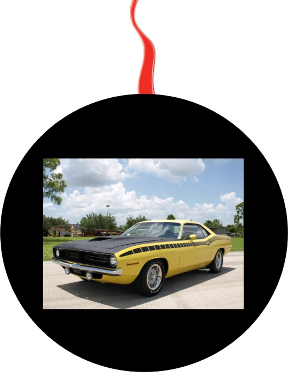 1970 Barracuda Christmas Ornament