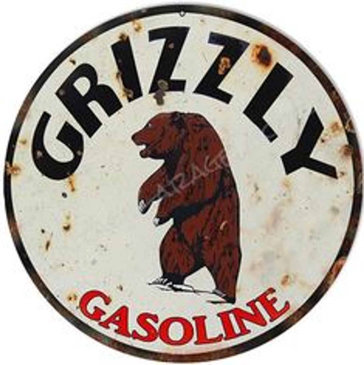 Grizzly Gasoline Christmas Ornament