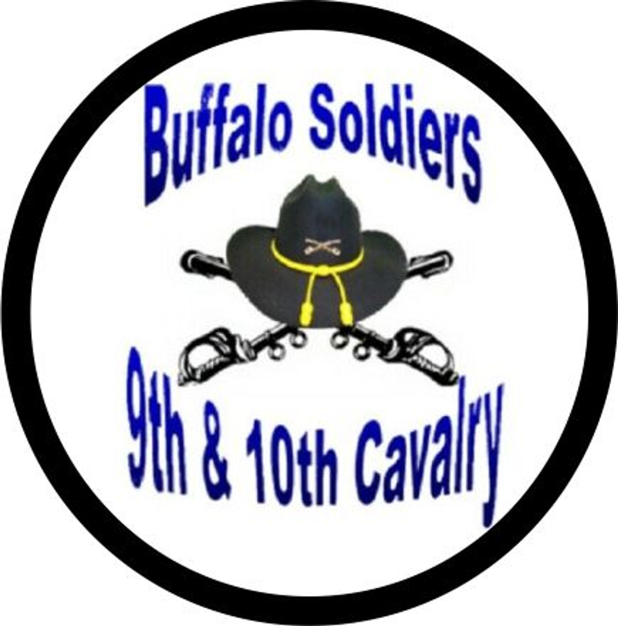 Buffalo Soldiers 9th 10th Cavalry Christmas Ornament