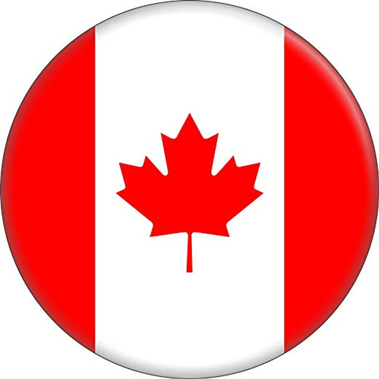 Canadian Flag Christmas Ornament