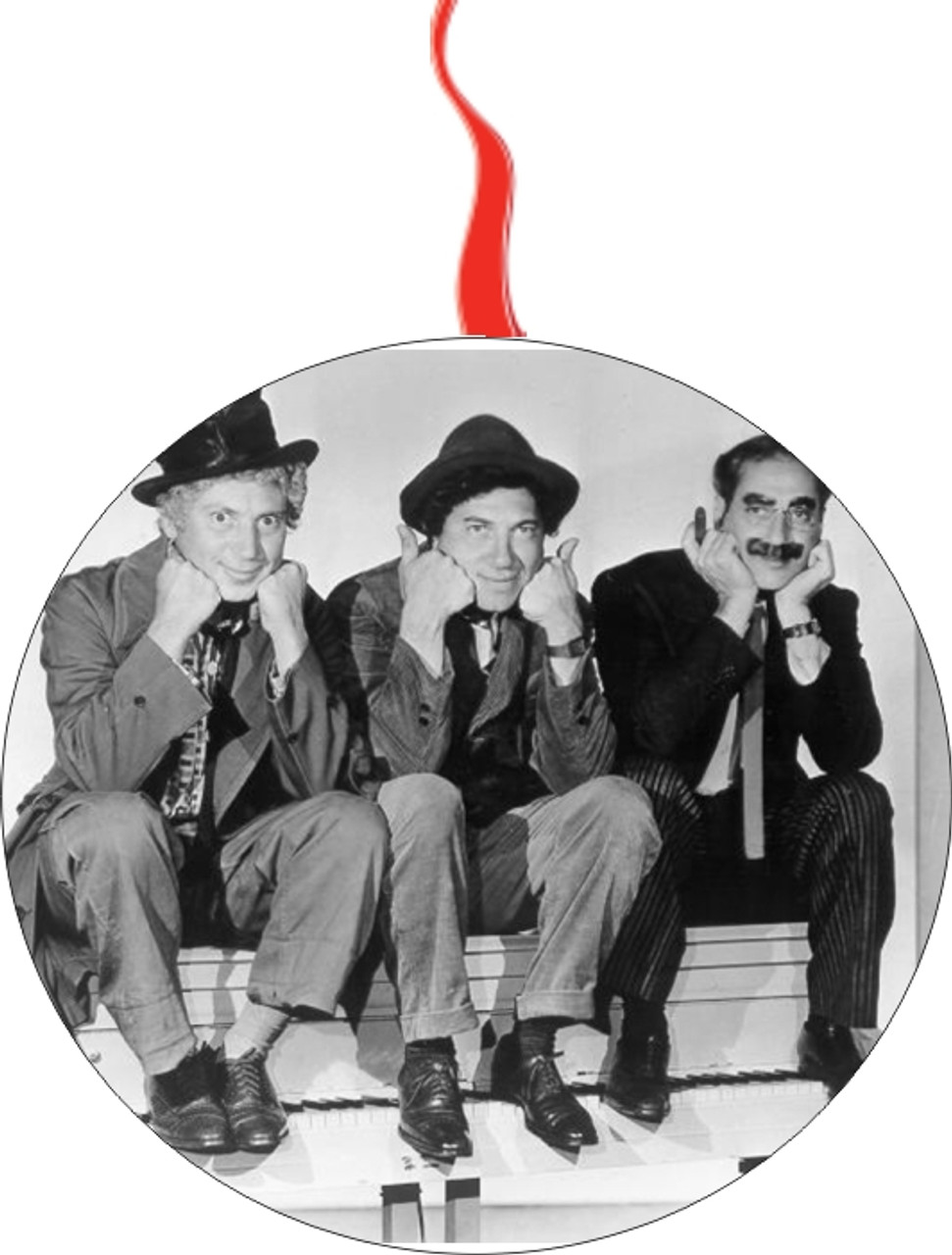 Marx Brothers Christmas Ornament