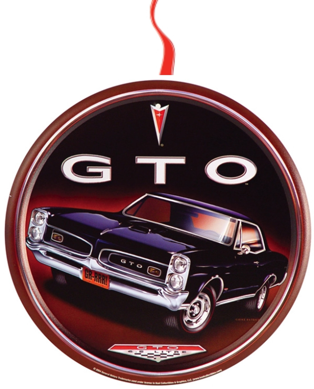 Pontiac Gto Christmas Ornament