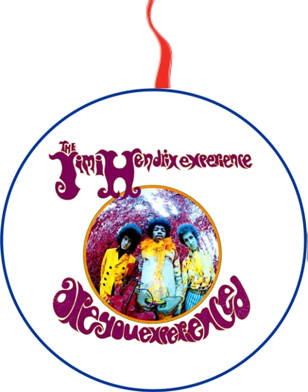 Jimi Hendrix Concert Christmas Ornament