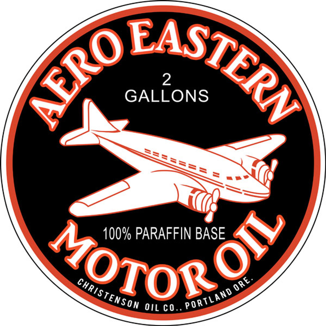 Set of 4 Coaters Aero Eastern Motor Oil