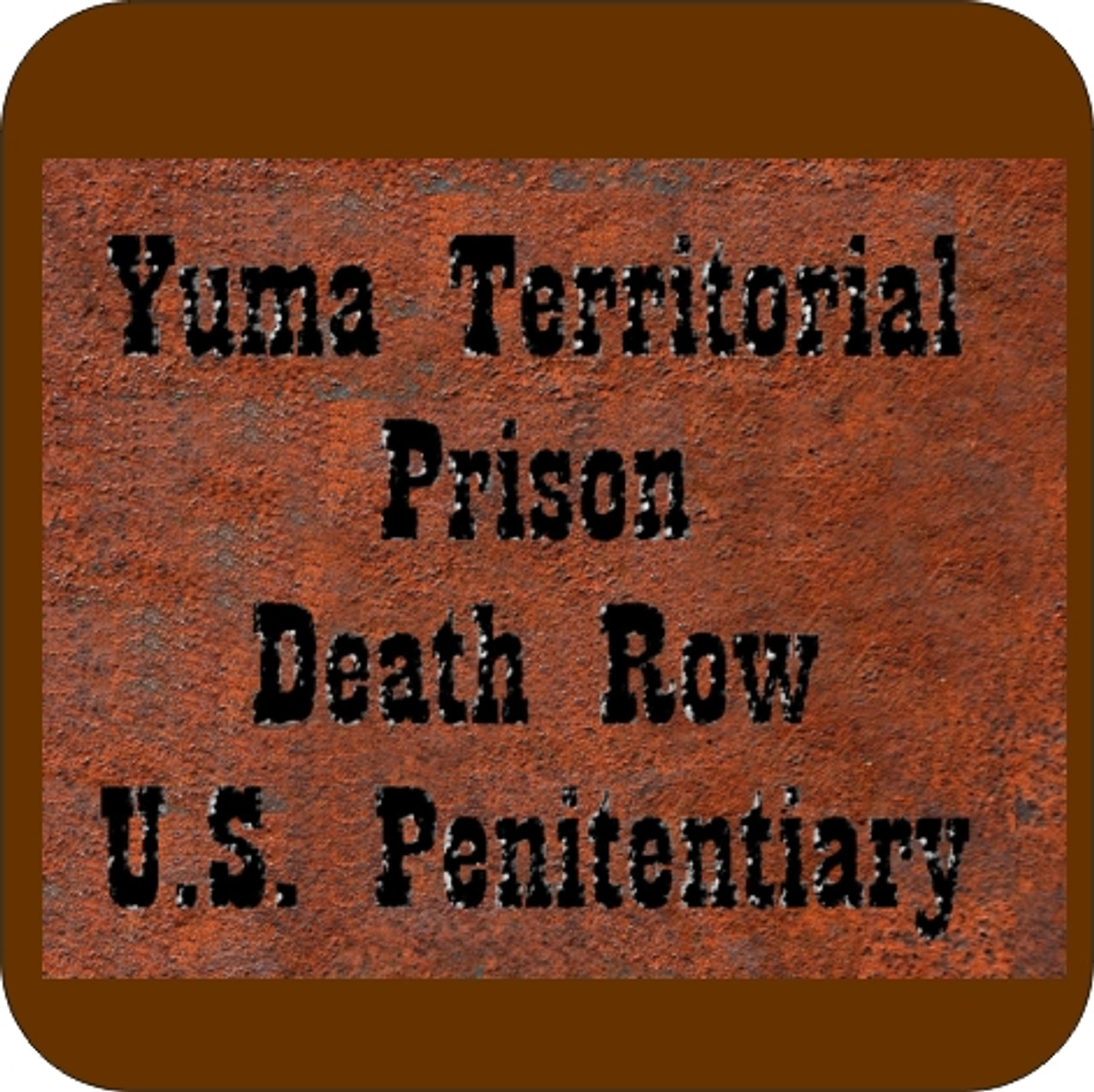 Set of 4 Coaters Yuma Territorial Prison