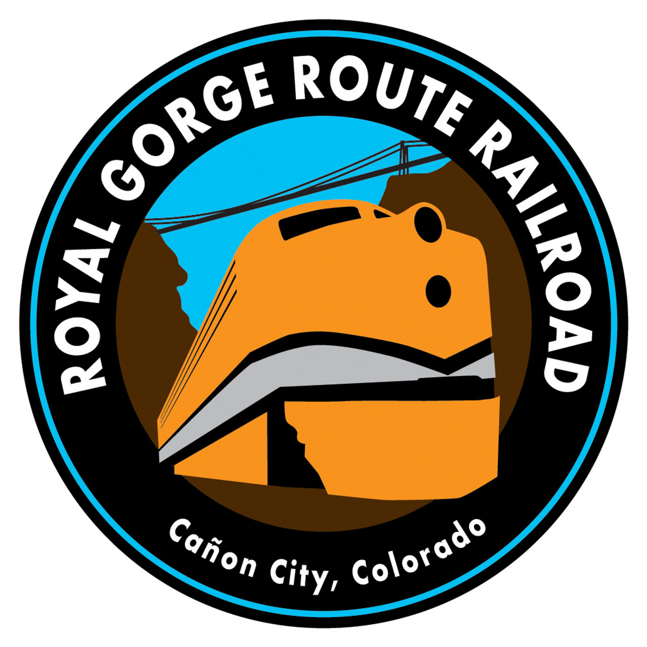 Set of 4 Coaters Royal George Railroad Colorado