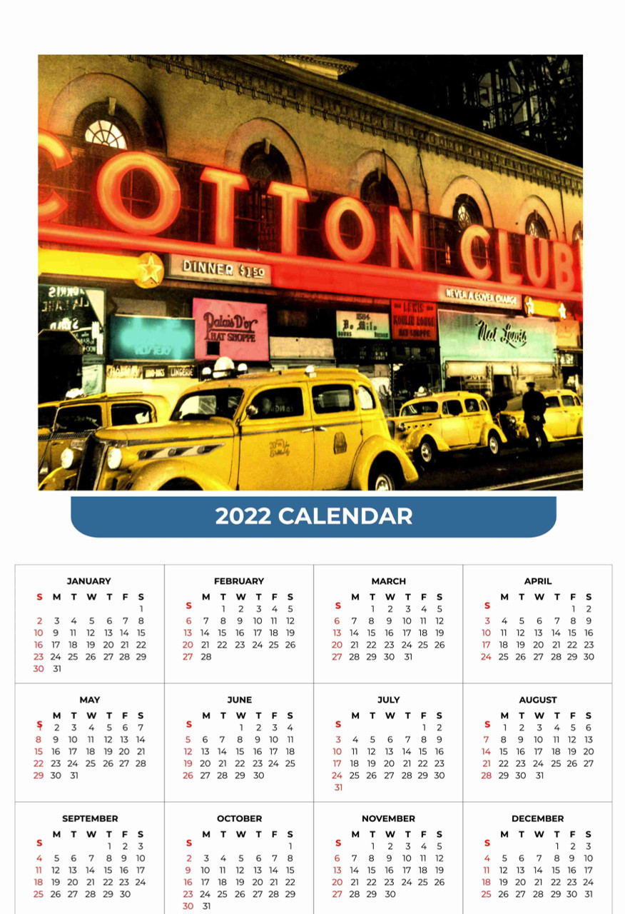 Year At a Glance  Calendar Glance 2022  The Apollo