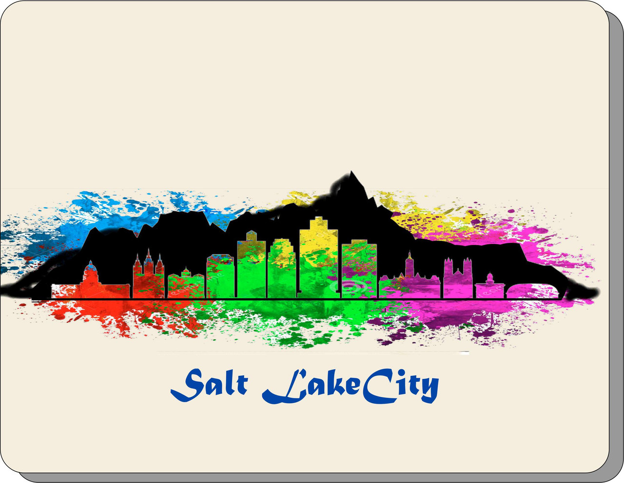 Salt Lake City Mouse pad