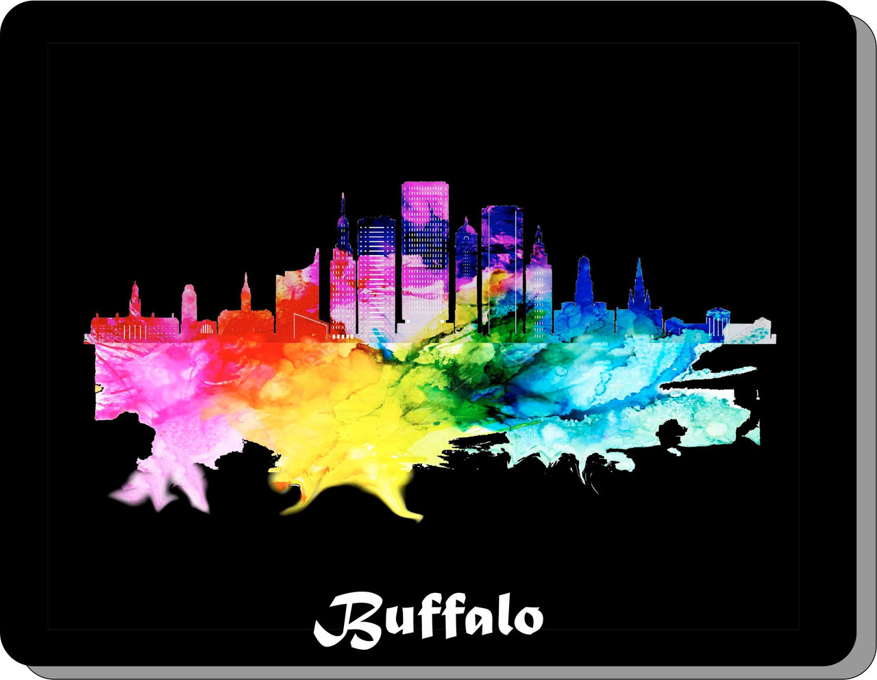 Buffalo Ny Mouse pad