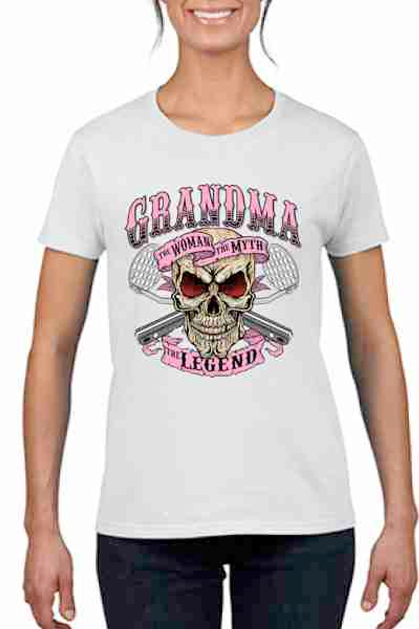 Grandma the Legend Ladies T shirt