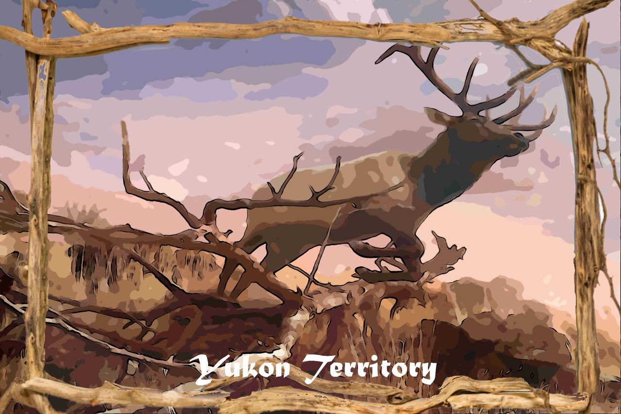 Yukon Territory Travel  Poster