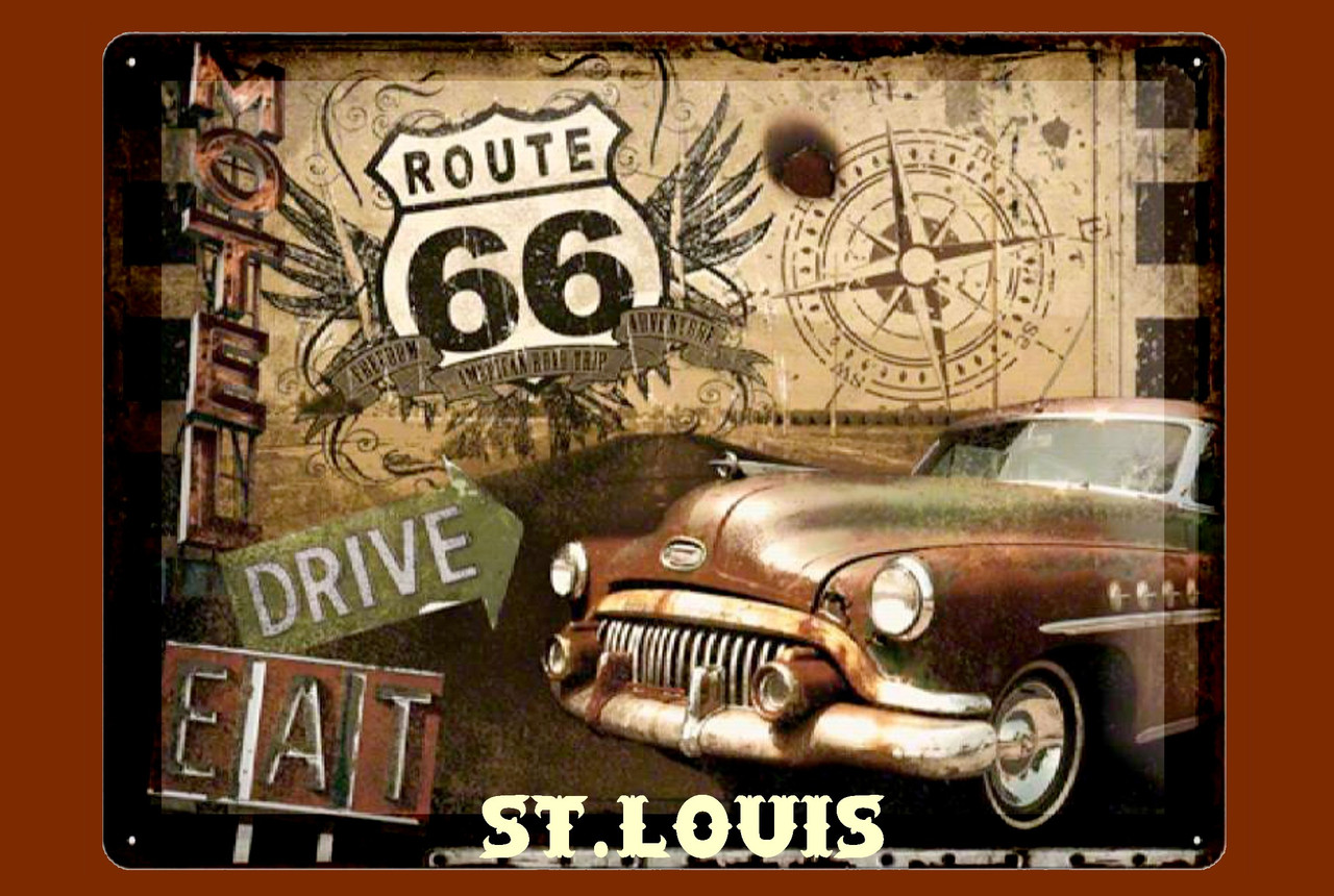 St. Louis Travel Poster