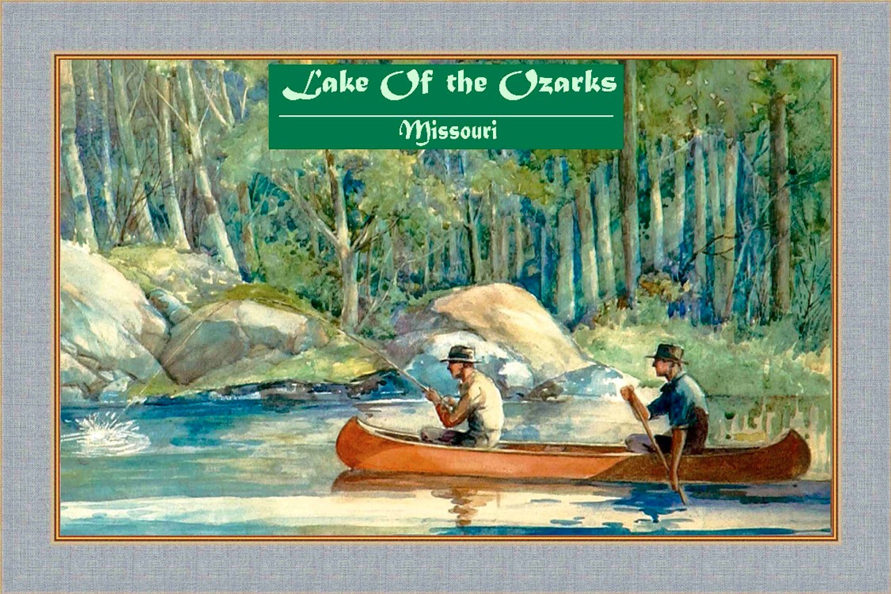 Lake Of The Ozarks  Missouri Travel Poster