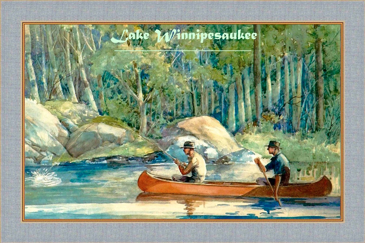 Lake Winnipesaukee Travel Poster