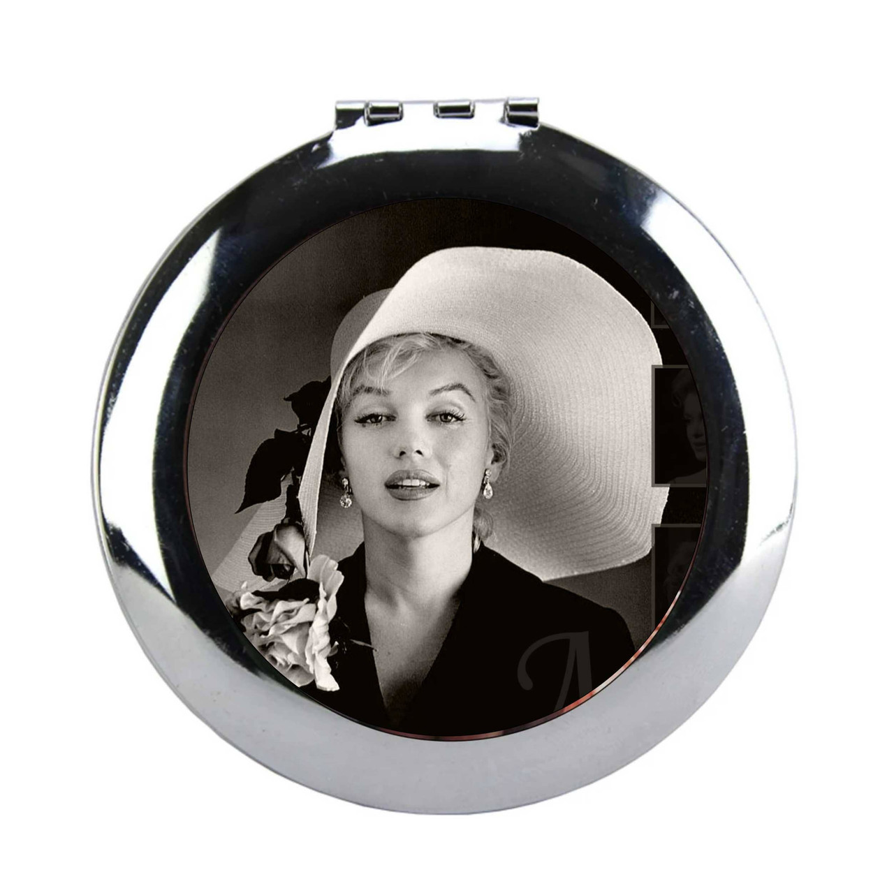 Marilyn Monroe the Hat Pocket Purse Compact Mirror