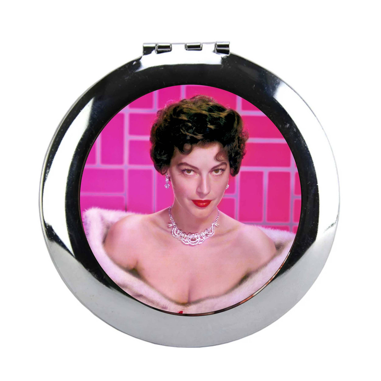 Ava Gardener Ladies Pocket Purse Compact Mirror