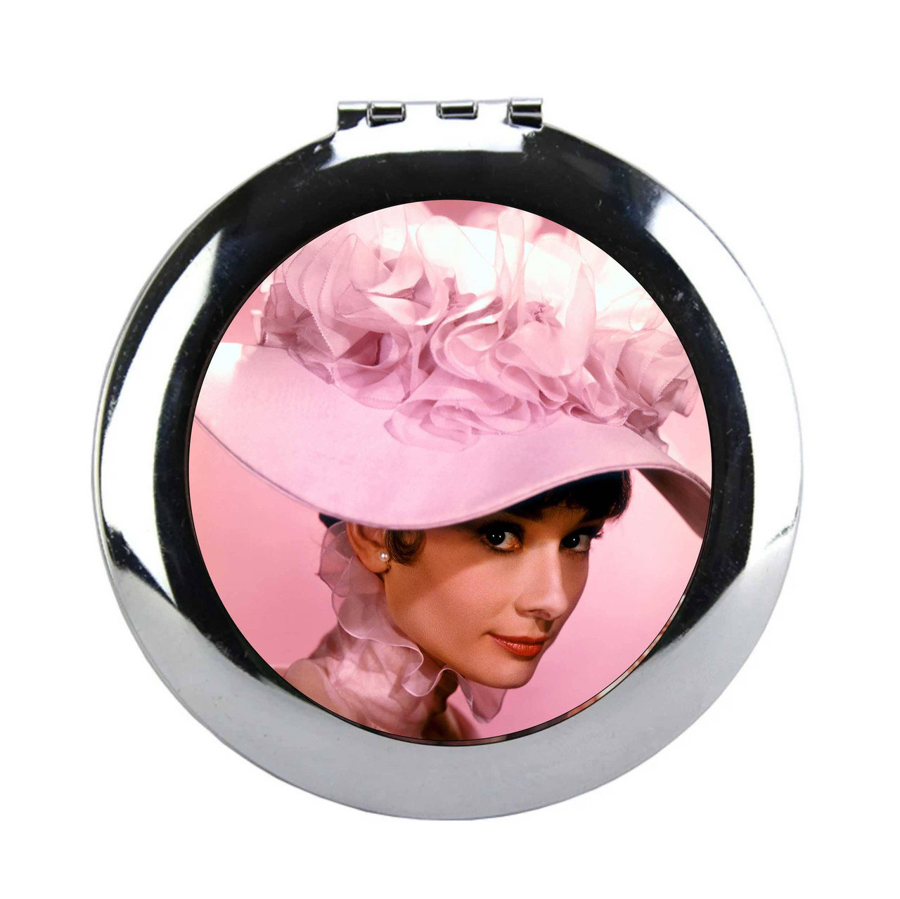 Audrey Hepburn Ladies Pocket Purse Compact Mirror