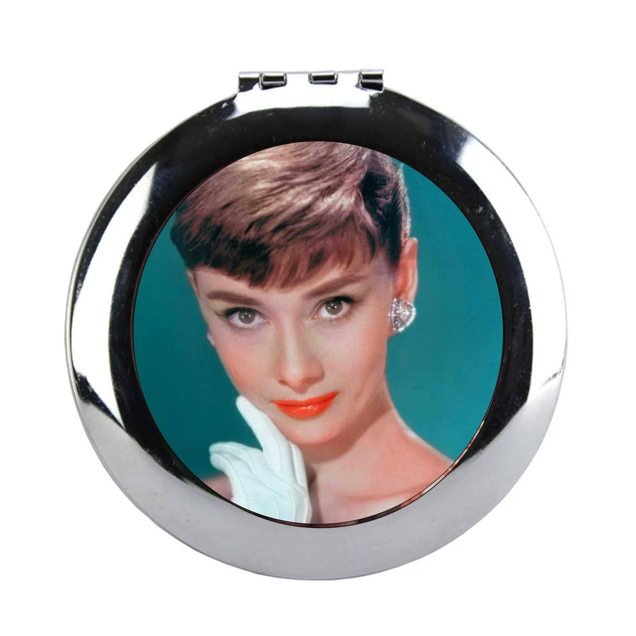 Audrey Hepburn Ladies Pocket Purse Compact Mirror