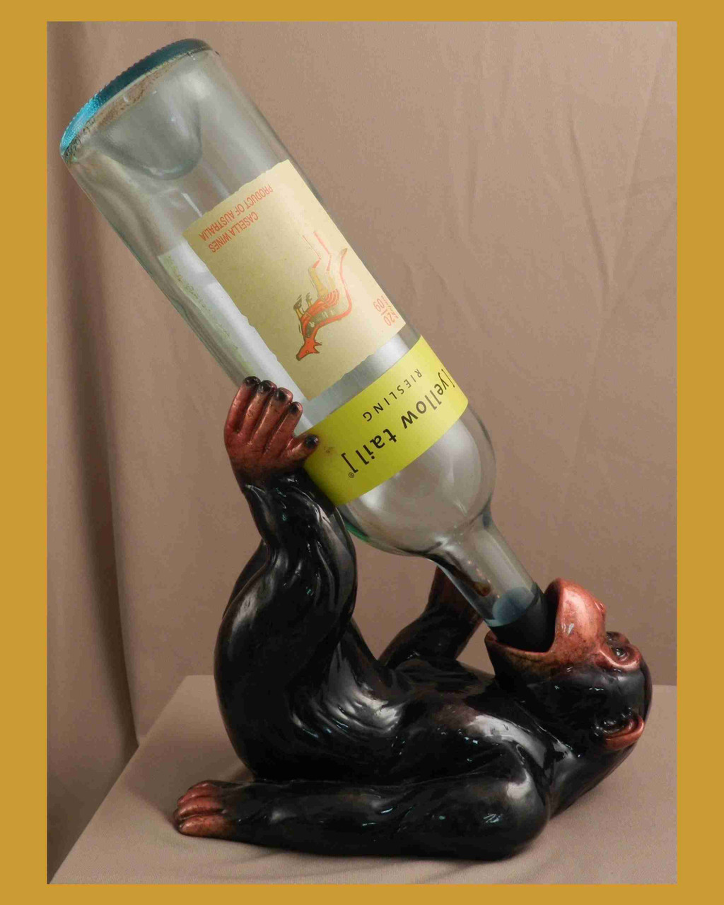 Money Art Wine Rack and Bottle Holder