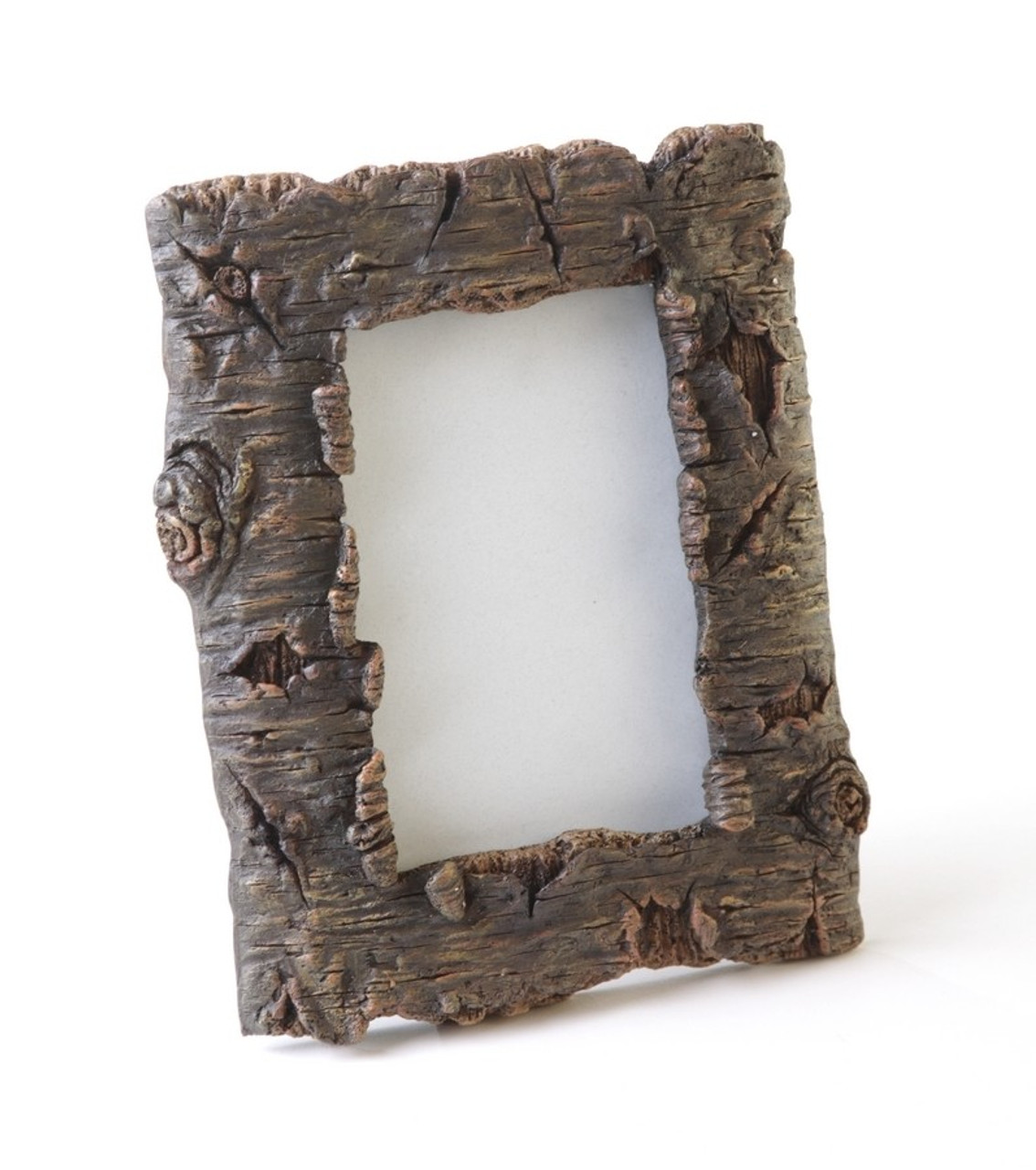 Old Log Wood rustic Look framed hold a 4 x 6 Photo