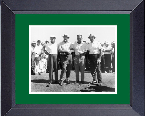 ben hogan sam sneed arnold palmer byron nerlson golf rare find   Framed Print