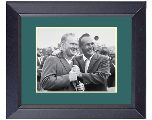 Jakc Nicklaus Arnold Palmer Jask First Masters Win   Framed Print